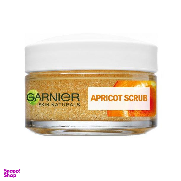 اسکراب لایه بردار پوست گارنیه (Garnier) حاوی عصاره زردآلو حجم 50 میلیلیتر