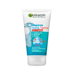 اسکراب لایه بردار پوست گارنیه (Garnier) مدل Skin Naturals 3in1 حجم 150 میلی‌ لیتر