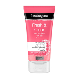 اسکراب لایه بردار پوست نوتروژینا (Neutrogena) مدل Fresh & Clear حجم 150 میلی‌ لیتر