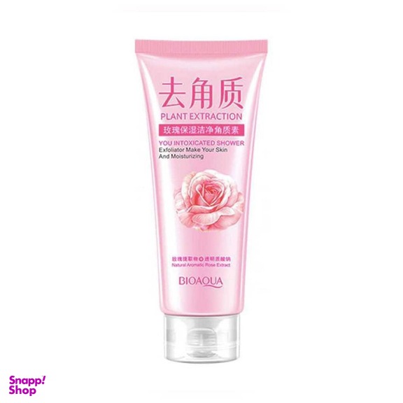 ژل لایه بردار پوست بایوآکوا (BioAqua)حاوی عصاره گل سرخ حجم 120 میلی‌لیتر