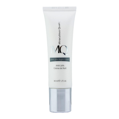 کرم لایه بردار ام کیو (MQ) مدل AHA 20% NIGHT CREAM حجم 30 میلی‌لیتر