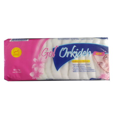 پنبه بهداشتی گل ارکیده (Gol orkideh) مدل بهینا وزن 50 گرم
