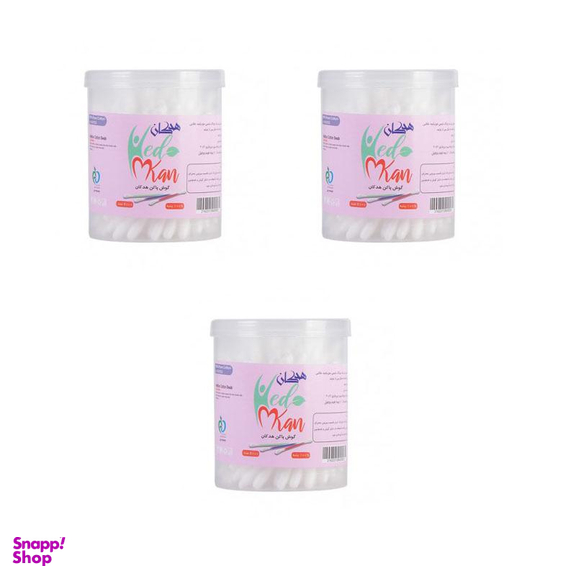 گوش پاک هدکان (Hedkan) کد 001542 بسته 3 عددی