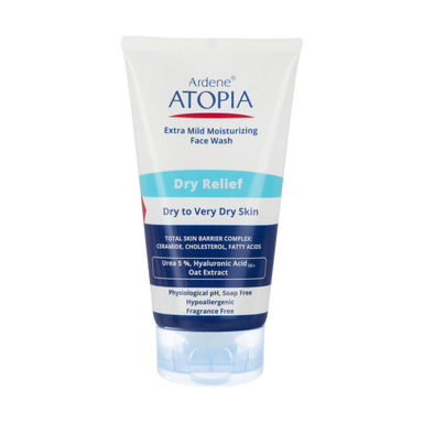 لوسیون شستشو صورت آردن (Ardene) سری Atopia مدل Dry Relief حجم 150 میلی لیتر