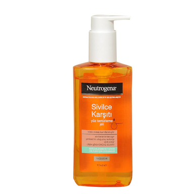 ژل شستشو صورت نوتروژینا (Neutrogena) مدل Anti Acne حجم 200 میلی‌ لیتر