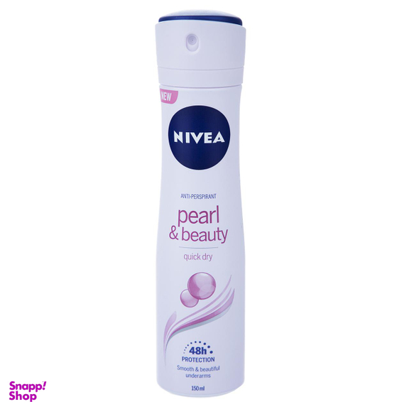 اسپری ضد تعریق زنانه نیوآ مدل Pearl And Beauty حجم 150 میلی‌ لیتر