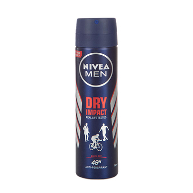اسپری ضد تعریق مردانه نیوآ مدل Dry Impact Plus حجم 150 میلی‌ لیتر