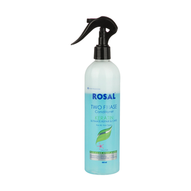 اسپری دوفاز رزال مدل Keratin حجم 400 میلی‌ لیتر