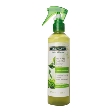 اسپری مو سان وی (Sunway) مدل Green Tea Extract حجم 250 میلی‌لیتر
