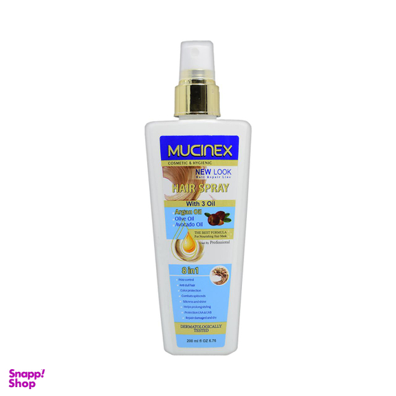 اسپری مو ماسینکس (Mucinex) مدل 3 Oil حجم 200 میلی‌لیتر