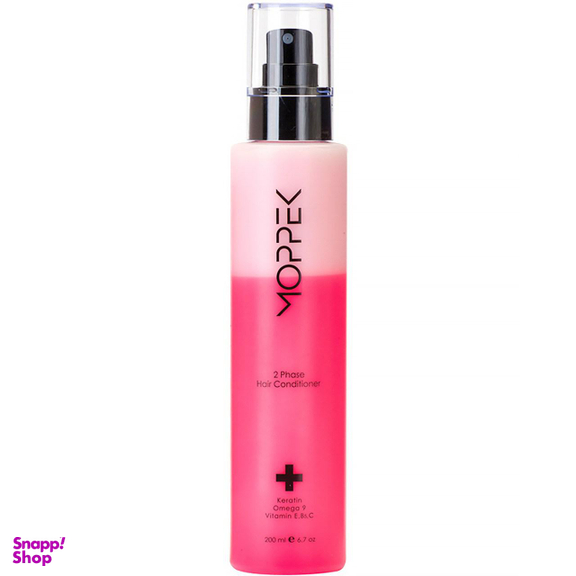 سرم مو دو فاز موپک (Moppek) مدل Pink حجم 200 میلی‌لیتر