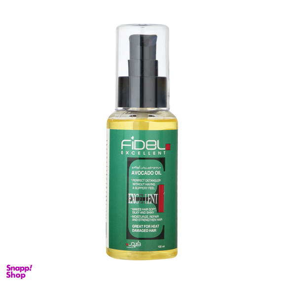 سرم مو فیدل اکسلنت (Fidel excelent) مدل Avocado حجم 100 میلیلیتر