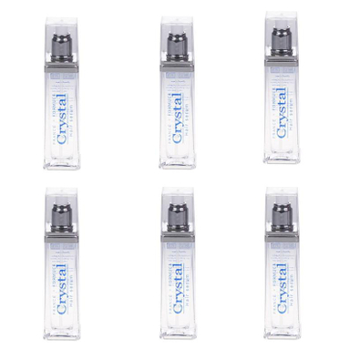 سرم مو کریستال (Crystal) مدل ترمیم کننده و براق کننده حجم 120 میلی‌لیتر مجحموعه 6 عددی