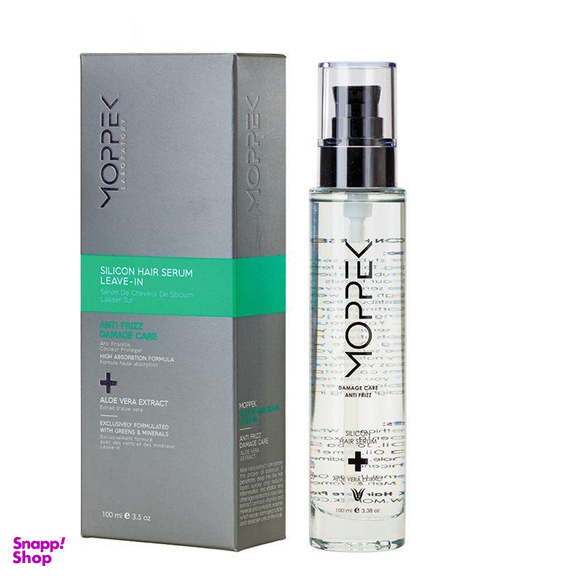 سرم مو موپک (Moppek) مدل Aloevera Oil حجم 100 میلی‌لیتر