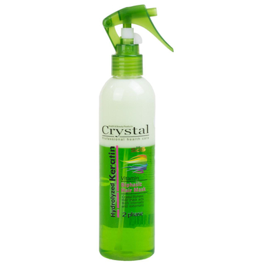ماسک مو دو فاز کریستال (Crystal) مدل Hydrolyzed Keratin حجم 250 میلی‌لیتر
