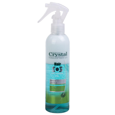 ماسک مو دو فاز کریستال (Crystal) مدل Macadamia Oil حجم 250 میلی‌لیتر