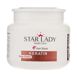 ماسک مو استار لیدی (Star Lady) مدل Keratin حجم 500 میلی‌ لیتر