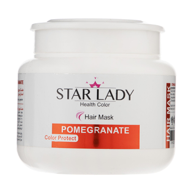 ماسک مو استار لیدی (Star Lady) مدل Pomegranate حجم 500 میلی‌ لیتر