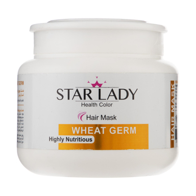 ماسک مو استار لیدی (Star Lady) مدل Wheat Germ حجم 500 میلی‌ لیتر
