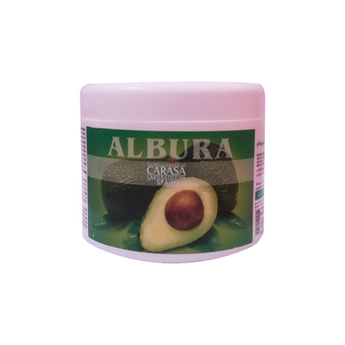 ماسک مو آلبورا (Albura) مدل Carasa حاوی روغن آووکادو حجم 550 میلی‌ لیتر
