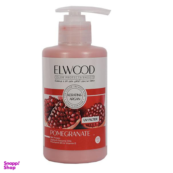 ماسک مو الوود (Elwood) مدل انار و جنسینگ حجم 300 میلی‌لیتر