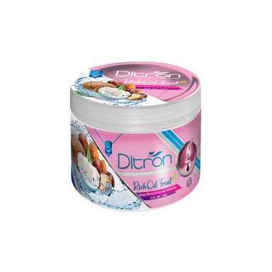 ماسک مو دیترون (Ditron) مدل COCONUT+ALMOND حجم 400 میلی‌لیتر