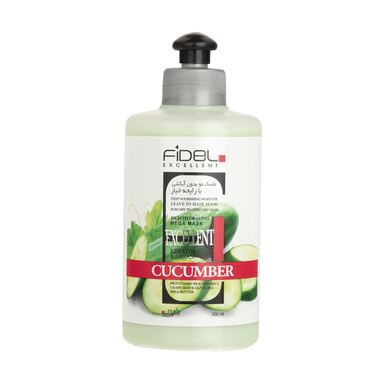 ماسک مو فیدل اکسلنت (Fidel excelent) مدل Cucumber حجم 300 میلی‌لیتر