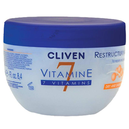 ماسک مو کلیون (Cliven) مدل Restructuring حجم 250 میلی‌لیتر