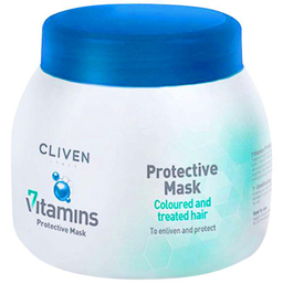 ماسک مو کلیون (Cliven) مدل موهای رنگ شده حجم 500 میلی‌لیتر