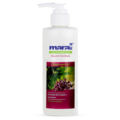 ماسک مو مارال (Maral) مدل هسته انگور حجم 250 میلی‌لیتر