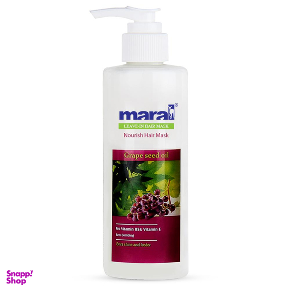 ماسک مو مارال (Maral) مدل هسته انگور حجم 250 میلی‌لیتر