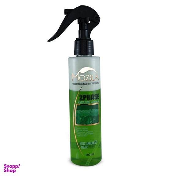 ماسک مو موزیلا (Mozila) مدل KERATIN حجم 200 میلی‌لیتر
