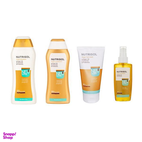 مجموعه مراقبت از مو نیودرم (Neuderm) مدل آرگان