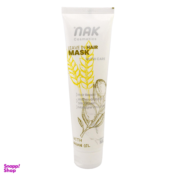 ماسک مو ناک (Nak) مدل NUTRI CARE حجم 100 میلی‌ لیتر