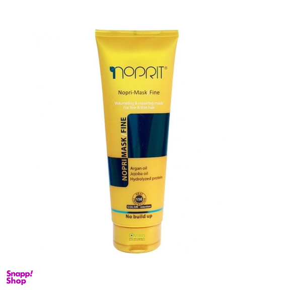 ماسک مو نوپریت (Noprit) سری Noprimask مدل Volumizing And Repairing حجم 250 میلی‌لیتر