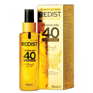 روغن مو ردیست (Redist) مدل 40 Overdose حجم 150 میلی‌لیتر
