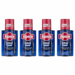 محلول تقویت کننده مو آلپسین (Alpecin) مدل Caffeine حجم 200 میلی‌ لیتر مجموعه 4 عددی