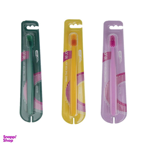مسواک ریجوی (Rejoy) مدل 3 Multi مجموعه 3 عددی با برس نرم
