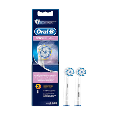 سری یدک مسواک برقی اورال بی (Oral B) مدل SENSI ULTRATHIN بسته 2 عددی