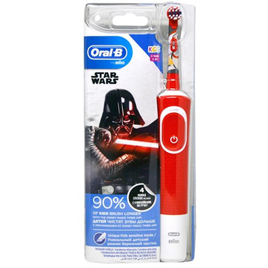 مسواک برقی اورال بی مدل Star Wars رنگ قرمز