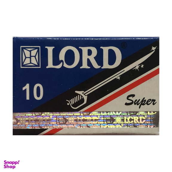 تیغ یدک سنتی لرد (Lord) مدل Super بسته 10 عددی