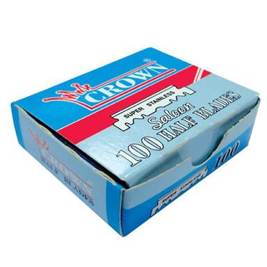 تیغ یدک کراون (Crown) مدل Saloon بسته 100 عددی