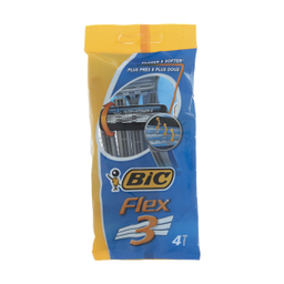 خودتراش بیک (Bic) مدل Flex 3 بسته 4 عددی