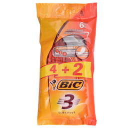 خودتراش بیک (Bic) مدل SE3-6 بسته 6 عددی