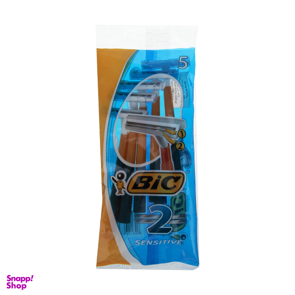 خودتراش بیک (Bic) مدل Sensitive بسته 5 عددی