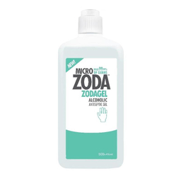 ژل ضدعفونی کننده دست میکروزدا (Microzoda) سری ZODAGEL حجم 500 میلی‌لیتر