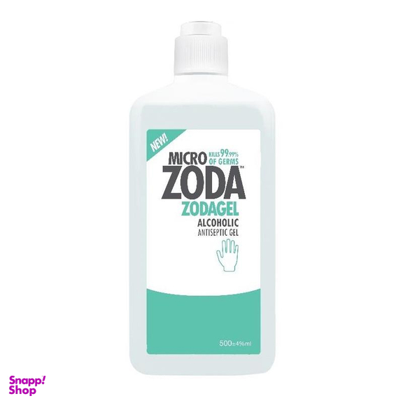 ژل ضدعفونی کننده دست میکروزدا (Microzoda) سری ZODAGEL حجم 500 میلی‌لیتر