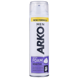 فوم اصلاح آرکو من (Arko Men) مدل Sensitive حجم 200 میلی‌ لیتر