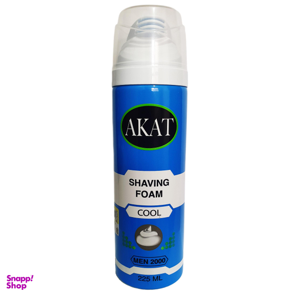 فوم اصلاح آکات (Akat) مدل Cool حجم 225 میلی لیتر