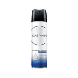 فوم اصلاح کاسپین (Caspian) مدل Sensitive Skin حجم 200 میلی‌لیتر